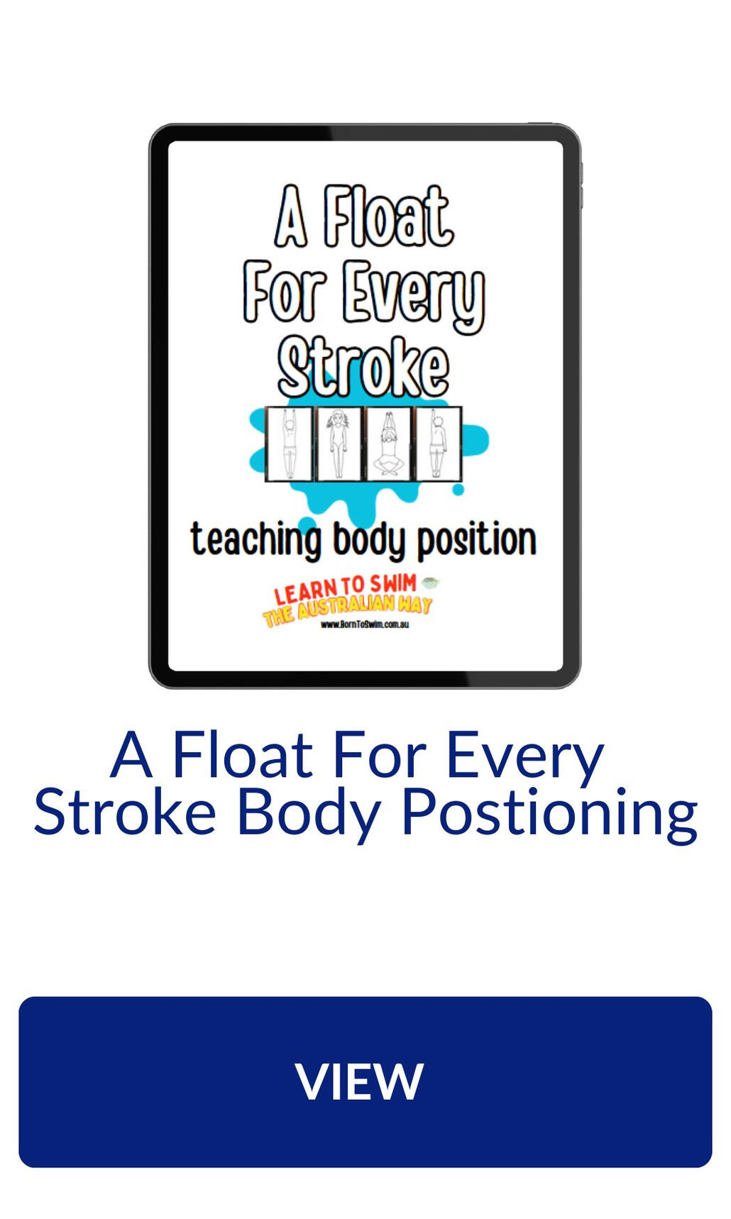 A float for every stroke bodypostioning guide