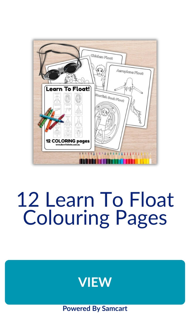 Learning to float colouring pages Learn To Float colouring pages