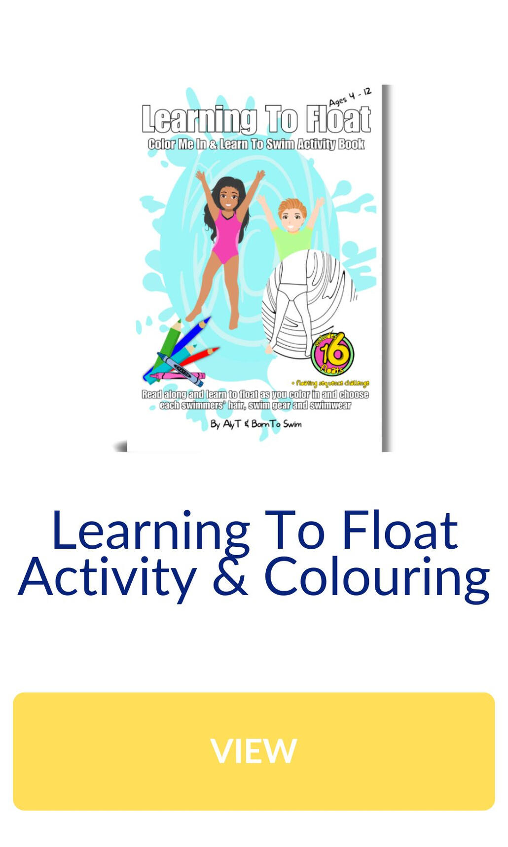 Float activities for swimmers
