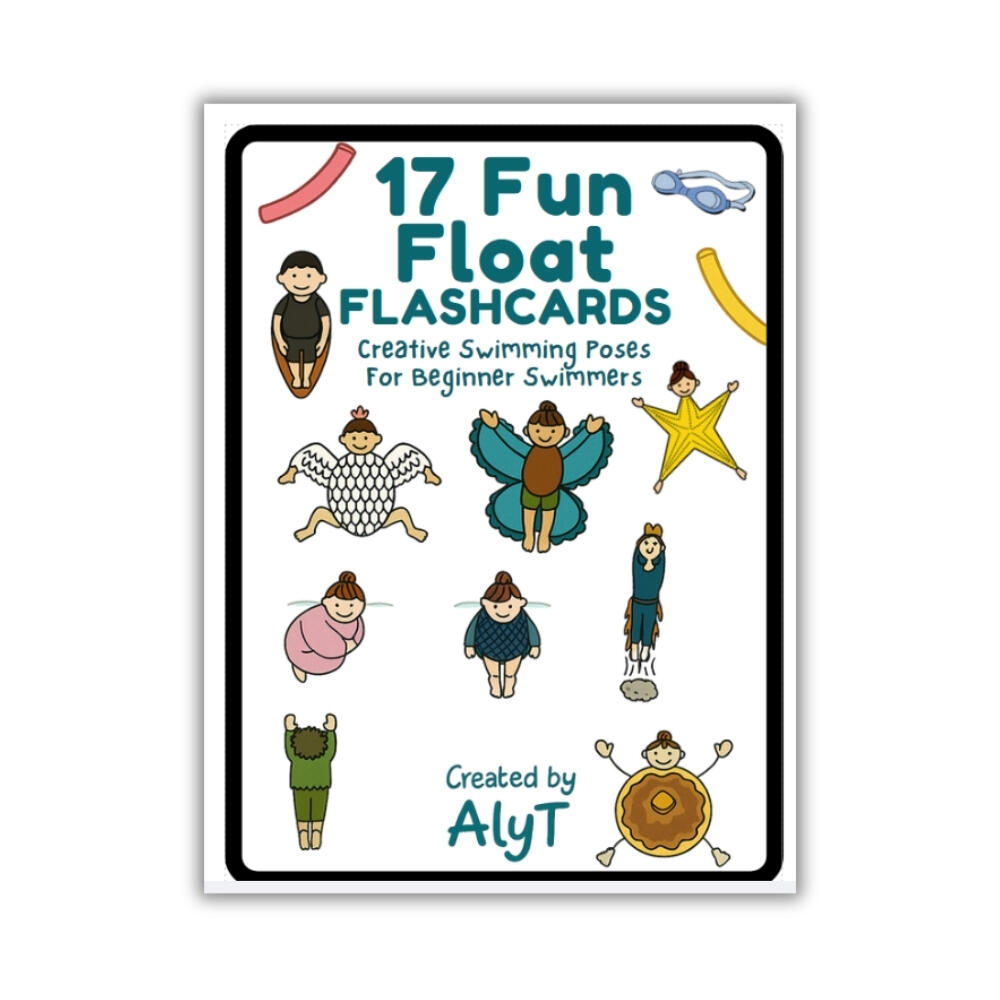 Floating Resources For Swim Instructors and Parents Learning To Float activity and coloring book for kids